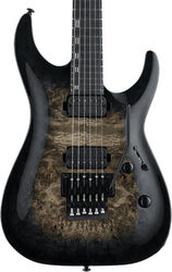 Str shape electric guitar Ltd H-1001FR - Black natural burst
