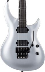 Metal electric guitar Ltd H3-1000FR - firemist silver