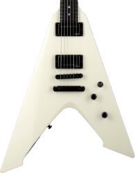 Metal electric guitar Ltd James Hetfield Vulture - Olympic white