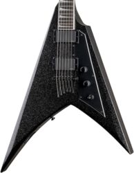 Metal electric guitar Ltd KH-V 602 Kirk Hammett Signature - Black sparkle