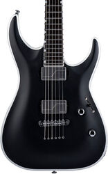Str shape electric guitar Ltd MH-1000NT BB - Black satin