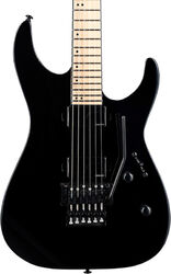 Str shape electric guitar Ltd M-1000 Maple - Black