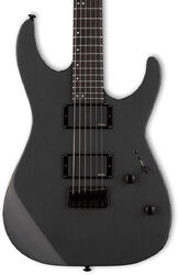 Str shape electric guitar Ltd M-400HT - Charcoal Metallic