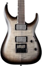 Metal electric guitar Ltd MH-1000 Evertune - charcoal burst