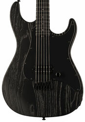 Str shape electric guitar Ltd SN-1 HT - Black blast