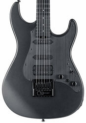 Str shape electric guitar Ltd SN-1000 Evertune - Charcoal metallic satin