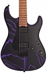 Str shape electric guitar Ltd SN-1000HT - PURPLE BLAST