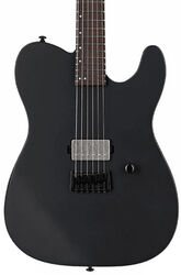 Tel shape electric guitar Ltd TE-201 - Black satin