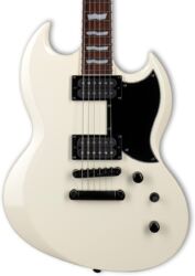 Metal electric guitar Ltd Viper-256 - Olympic white
