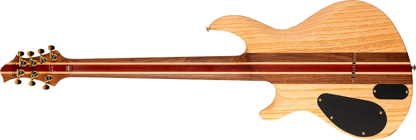 Ltd Javier Reyes Jr7 Signature 7c Baryton 2h Fishman Fluence Ht Eb - Faded Blue Sunburst - Baritone guitar - Variation 2