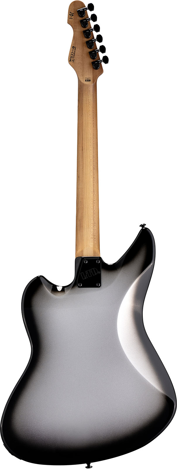 Ltd Jd-i Joe Duplantier Signature 1h Ht Eb - Silver Sunburst - Signature electric guitar - Variation 1