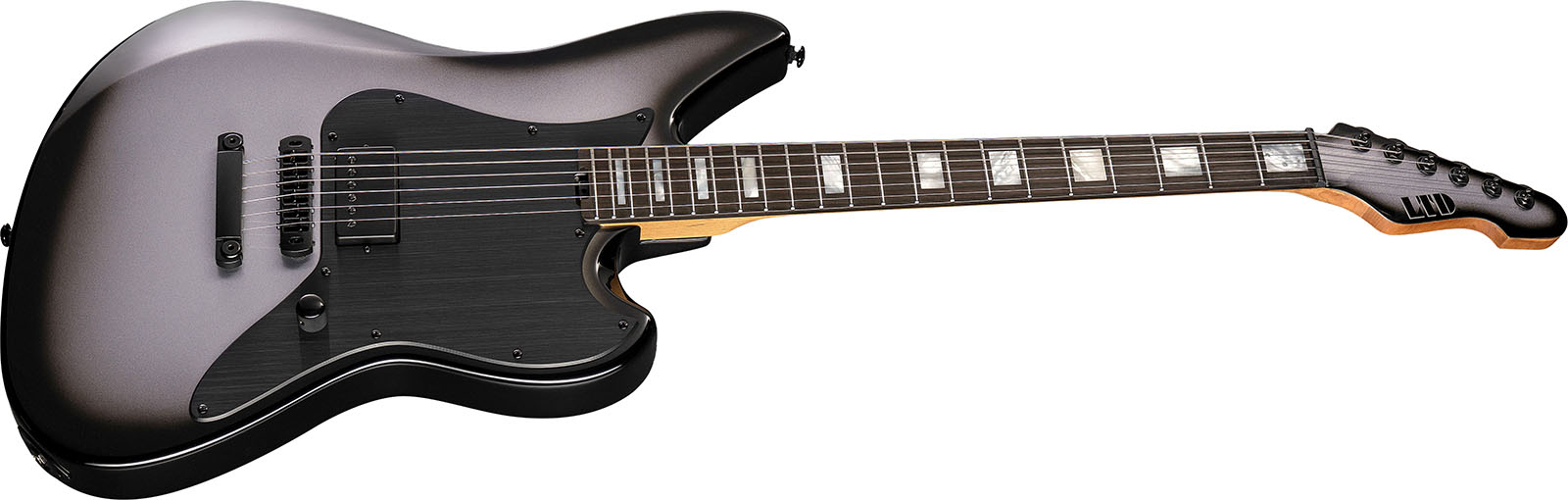 Ltd Jd-i Joe Duplantier Signature 1h Ht Eb - Silver Sunburst - Signature electric guitar - Variation 2