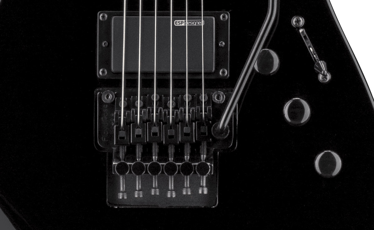 Ltd Kirk Hammett Kh-202 2018 Signature Hh Fr Rw - Black - Str shape electric guitar - Variation 2