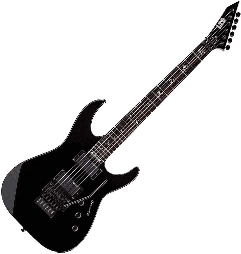 Ltd Kirk Hammett KH-202 (2018) - black Solid body electric guitar ...