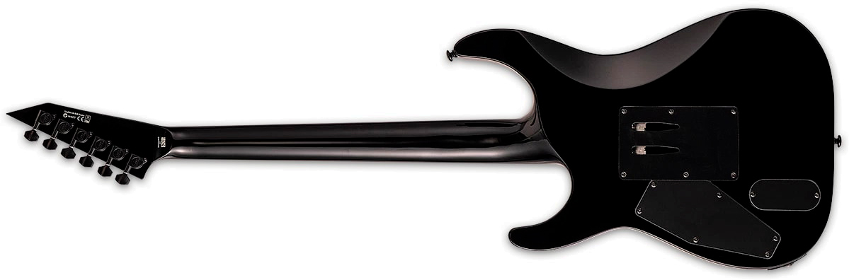 Ltd Kirk Hammett Kh602 Signature 2h Emg Fr Eb - Black - Metal electric guitar - Variation 2