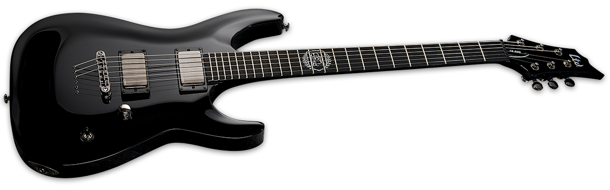 Ltd Lk-600 Luke Kilpatrick - Black - Str shape electric guitar - Variation 2