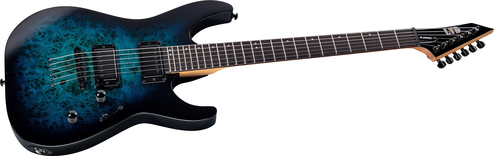 Ltd M200dx 2h Ht Rw - Blue Burst - Str shape electric guitar - Variation 2