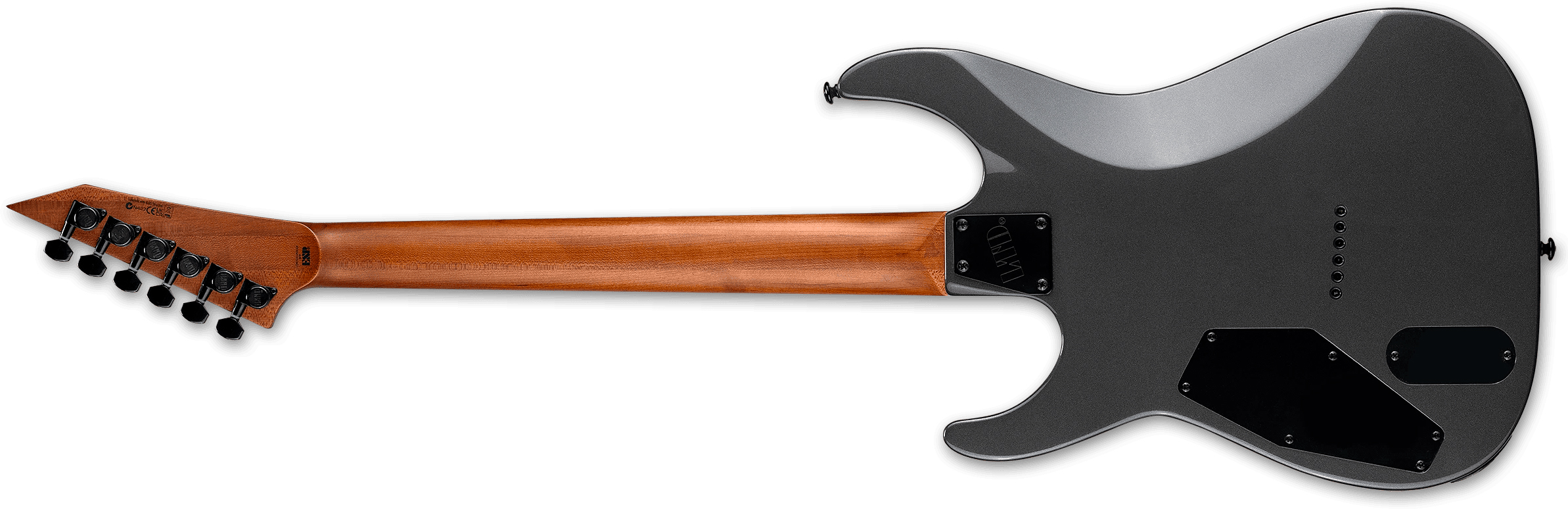 Ltd M400ht 2h Emg Ht Rw - Charcoal Metallic - Str shape electric guitar - Variation 2