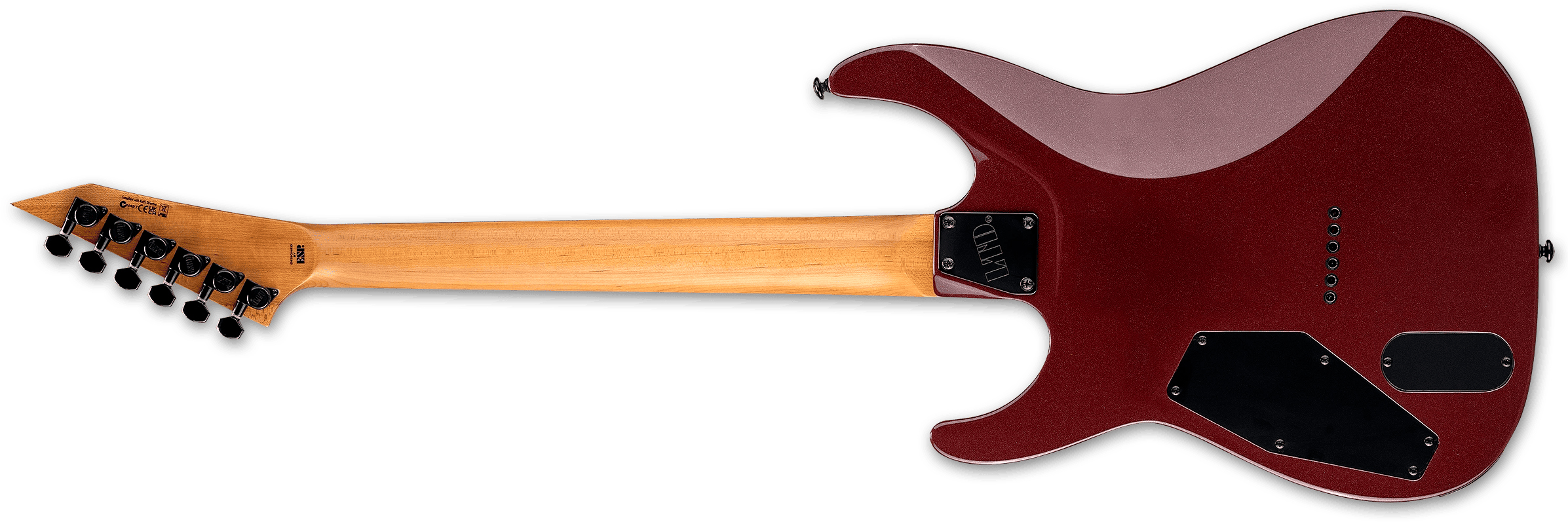 Ltd M400ht 2h Emg Ht Rw - Scarlet Metallic - Str shape electric guitar - Variation 2