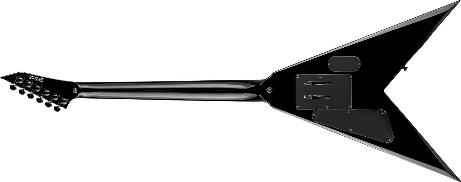 Ltd Nv1000 2h Emg Fr Eb - Black - Metal electric guitar - Variation 1