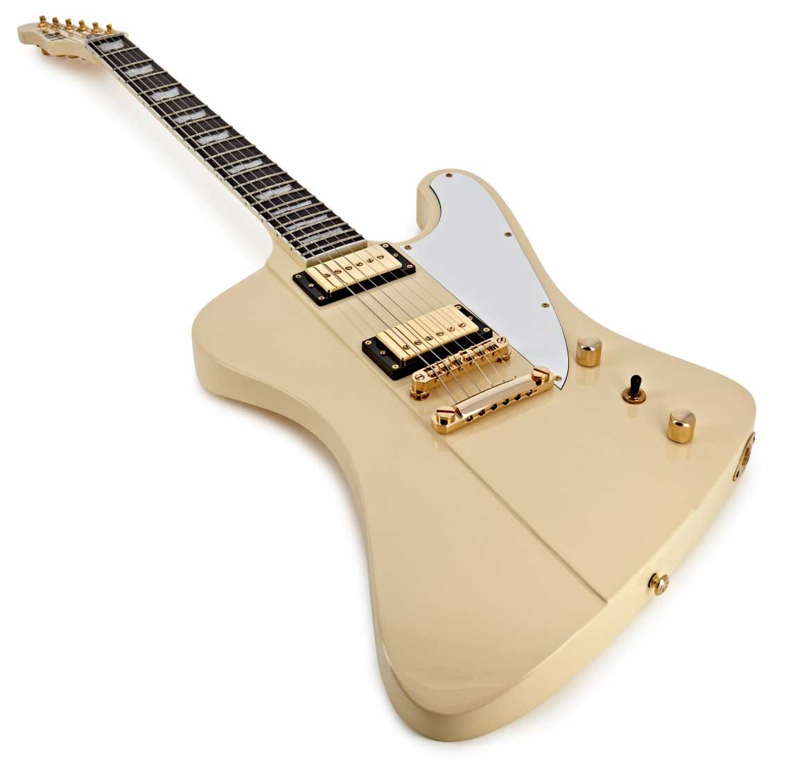 Ltd Phoenix 1000 Hs Seymour Duncan Ht Eb - Vintage White - Retro rock electric guitar - Variation 2