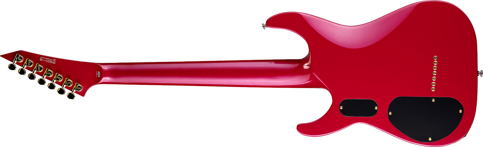 Ltd Stephen Carpenter Sc607 Baritone Signature 7c 2h Fishman Fluence Ht Eb - Magenta - Baritone guitar - Variation 1