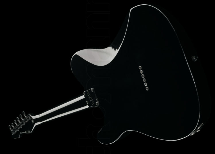 Ltd Te-200m Hh Ht Mn - Black - Tel shape electric guitar - Variation 3