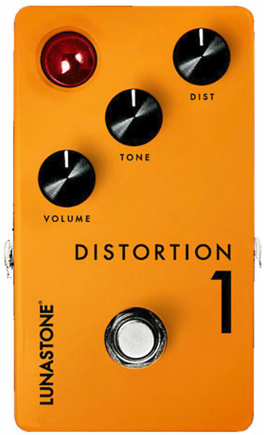 Lunastone Distortion 1 - Overdrive, distortion & fuzz effect pedal - Main picture