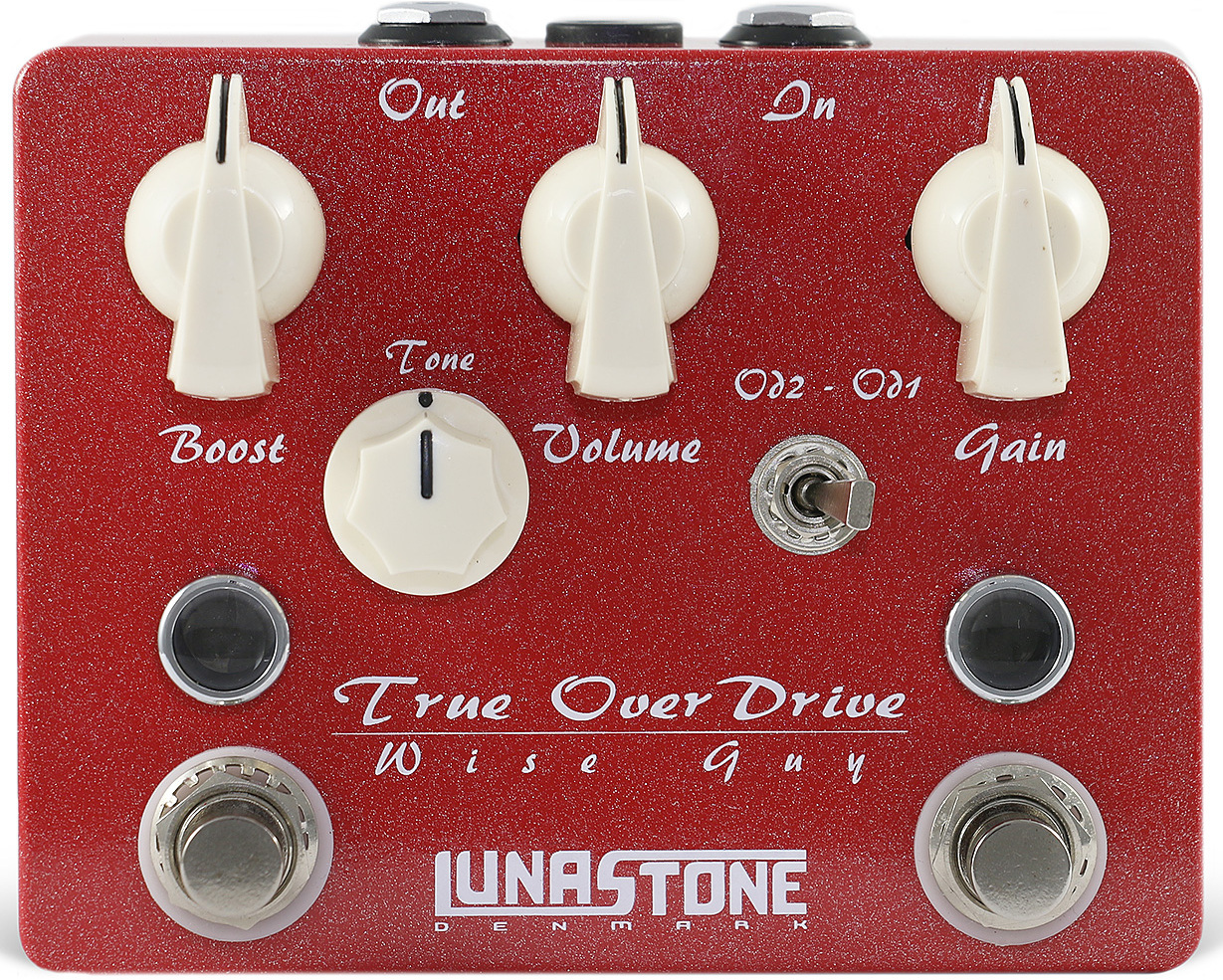 Lunastone Wise Guy Overdrive - Overdrive, distortion & fuzz effect pedal - Main picture