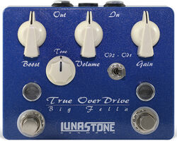 Overdrive, distortion & fuzz effect pedal Lunastone Big Fella Overdrive