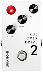 Overdrive, distortion & fuzz effect pedal Lunastone TrueOverDrive 2