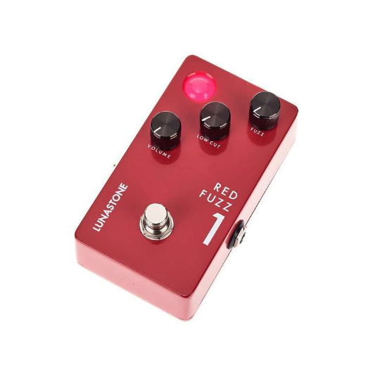 Lunastone Red Fuzz 1 - Overdrive, distortion & fuzz effect pedal - Variation 2