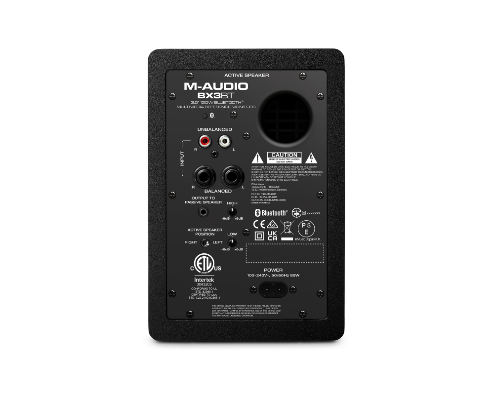 M-audio Bx3d4-bt - La Paire - Active studio monitor - Variation 1