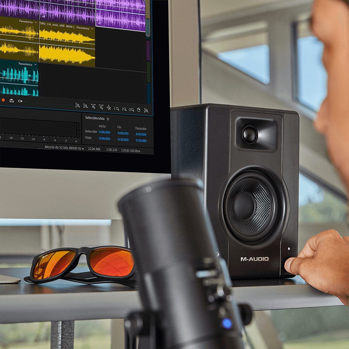 M-audio Bx4d3 - La Paire - Active studio monitor - Variation 3