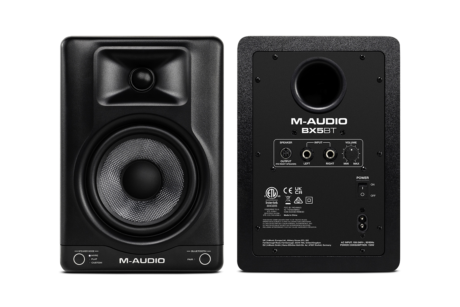 M-audio Bx5bt - La Paire - Active studio monitor - Variation 1