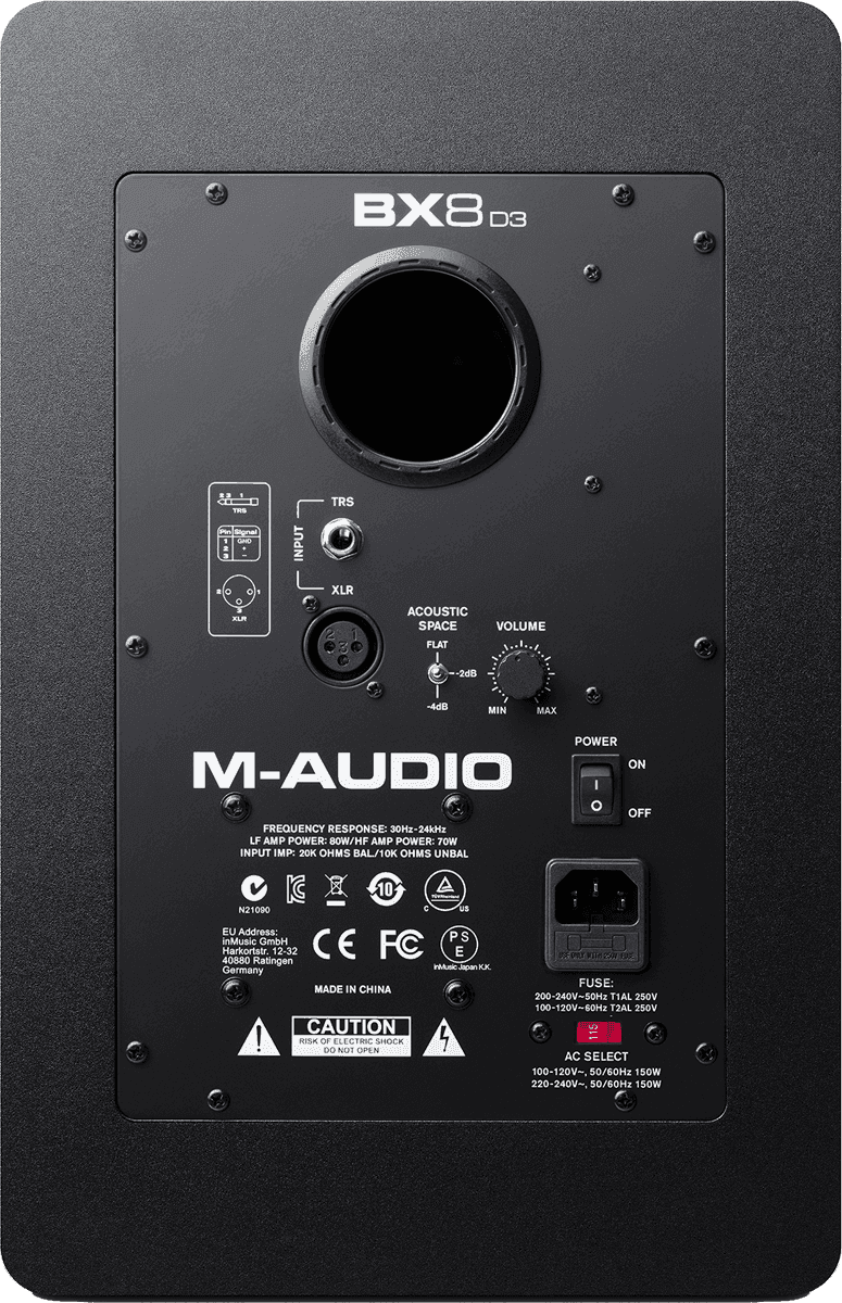 M-audio Bx8d3 Single - La PiÈce - Active studio monitor - Variation 2