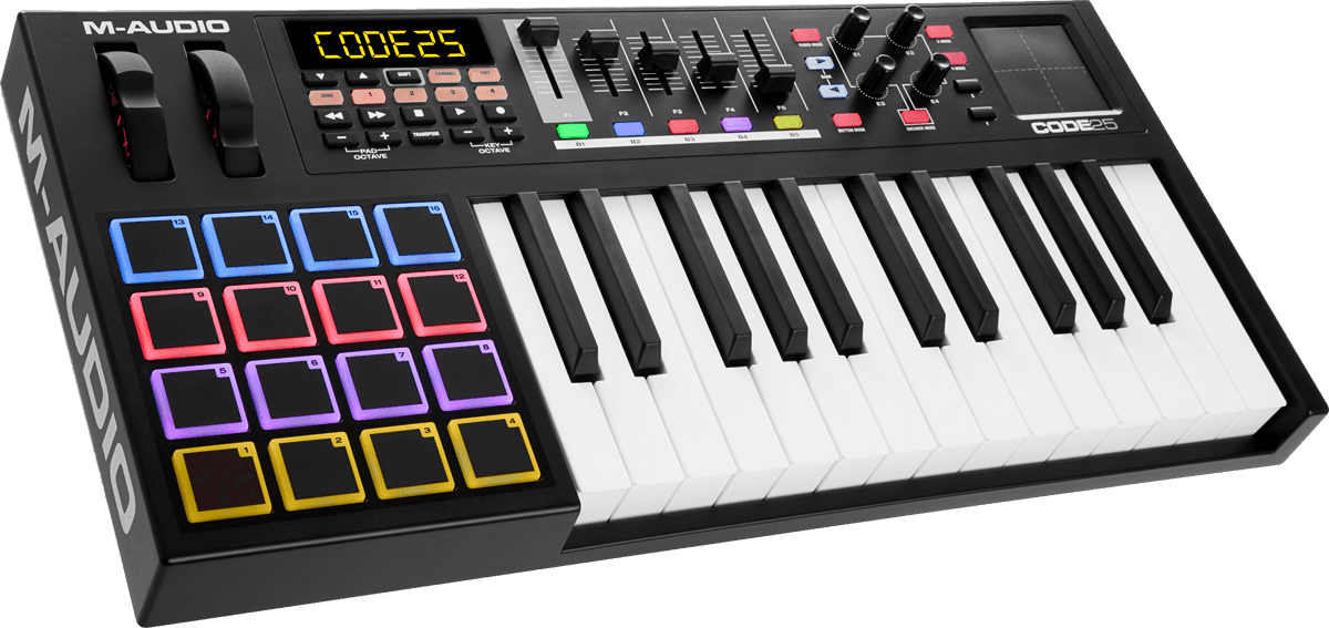 M-audio Code 25 Black - Controller-Keyboard - Variation 1