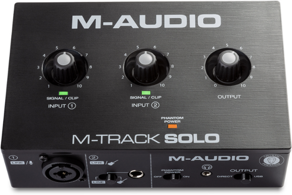 M-audio M-track Solo - USB audio interface - Main picture