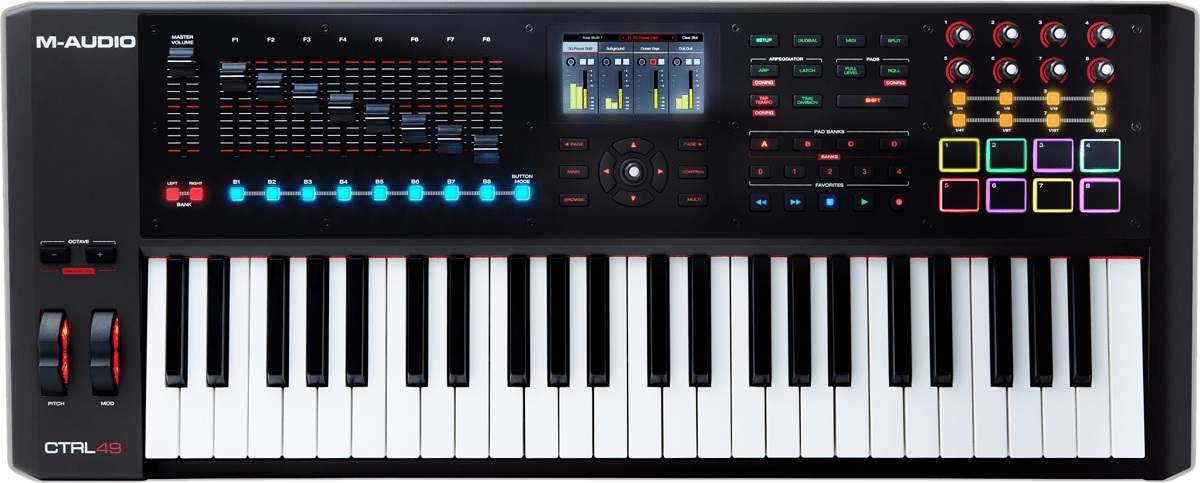 M-audio CTRL 49 Controller-keyboard