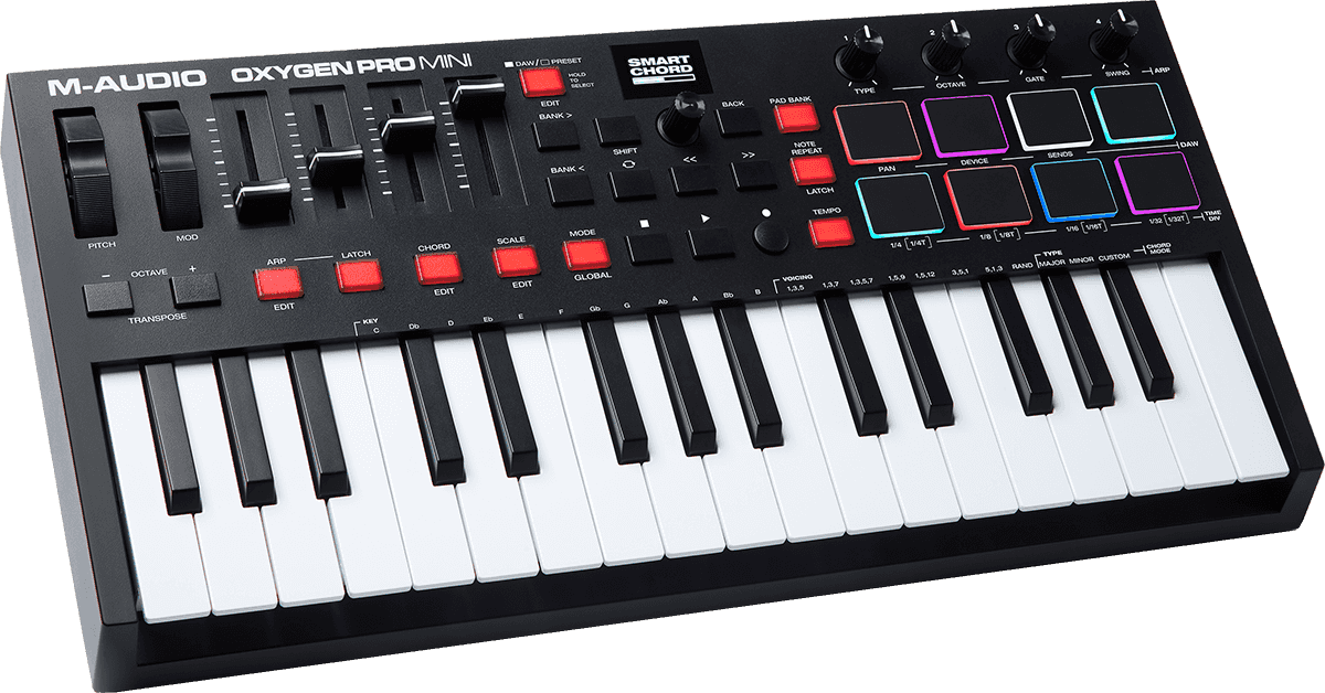 M-audio Oxygen Pro Mini - Controller-Keyboard - Variation 1