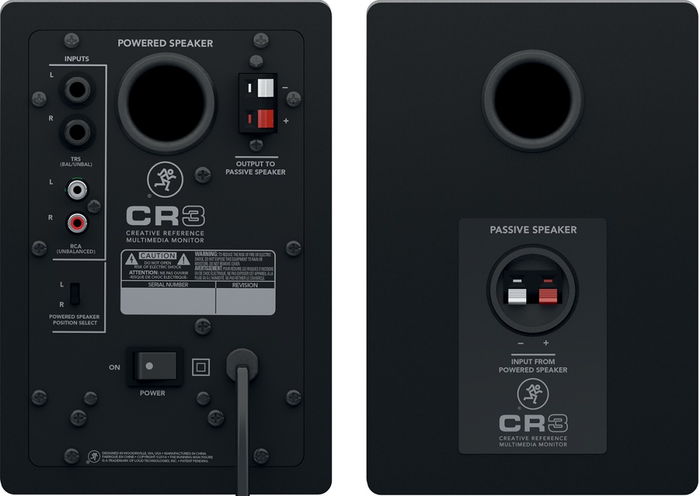 Mackie Cr3 - La Paire - Active studio monitor - Variation 1