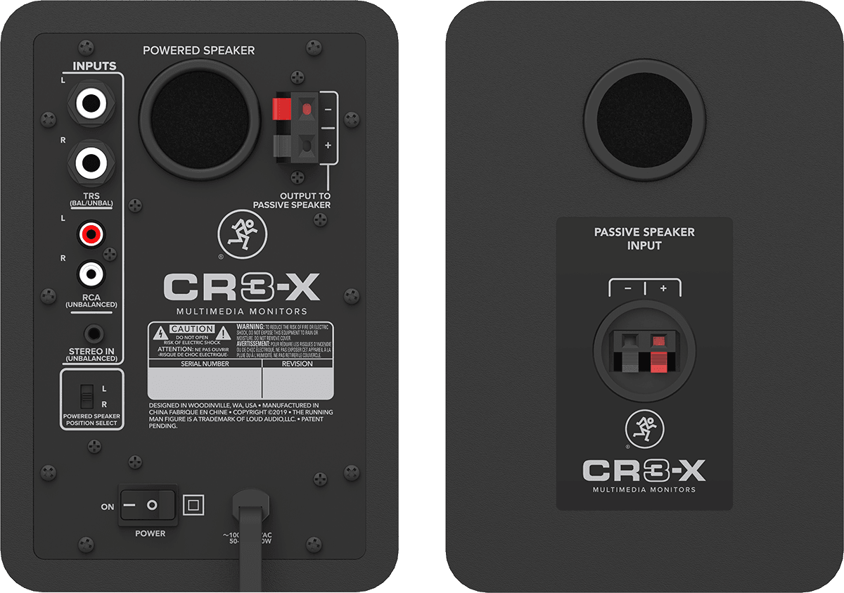 Mackie Cr3-x - La Paire - Active studio monitor - Variation 2