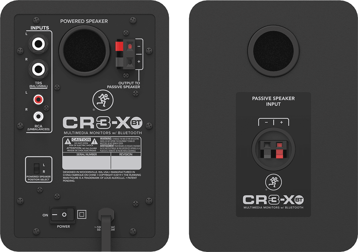 Mackie Cr3-xbt - Active studio monitor - Variation 2