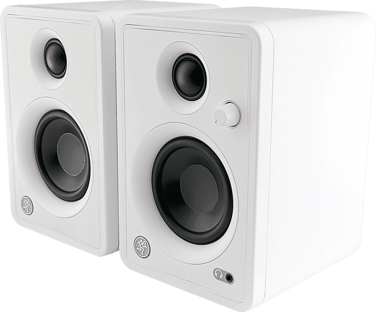 Mackie Cr3-xltd-wht - La Paire - Active studio monitor - Variation 2