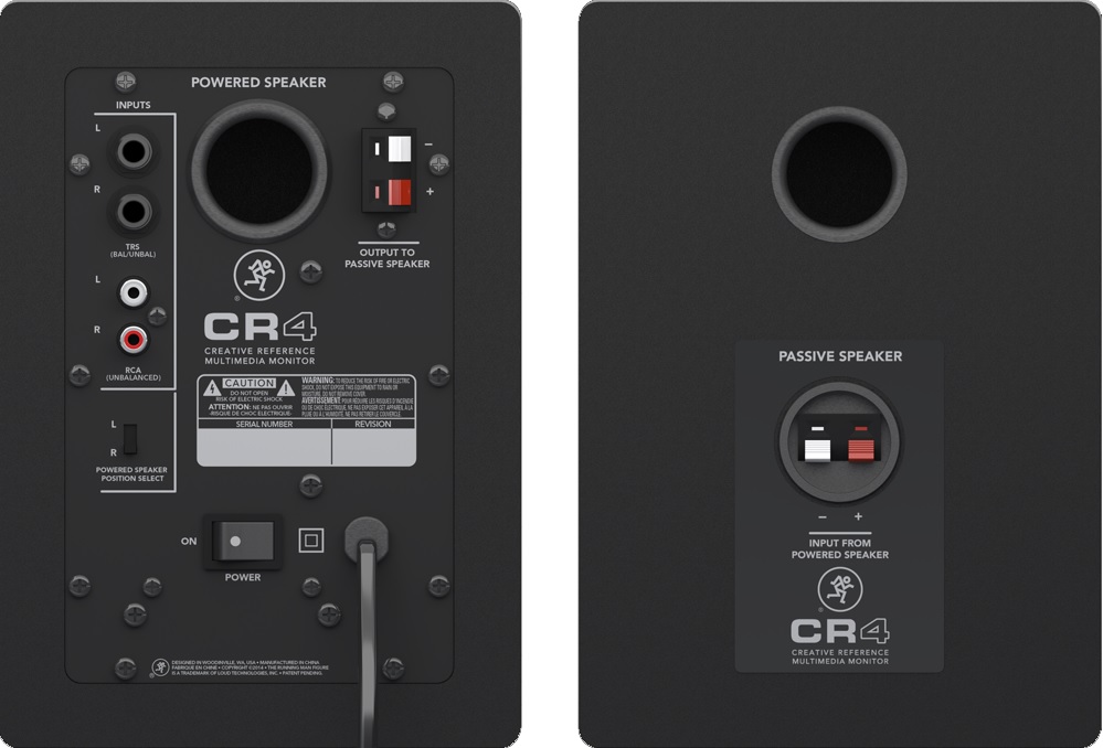 Mackie Cr4 - La Paire - Active studio monitor - Variation 1