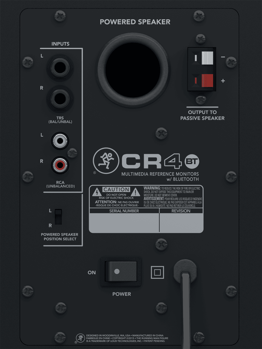 Mackie Cr4bt - La Paire - Active studio monitor - Variation 4