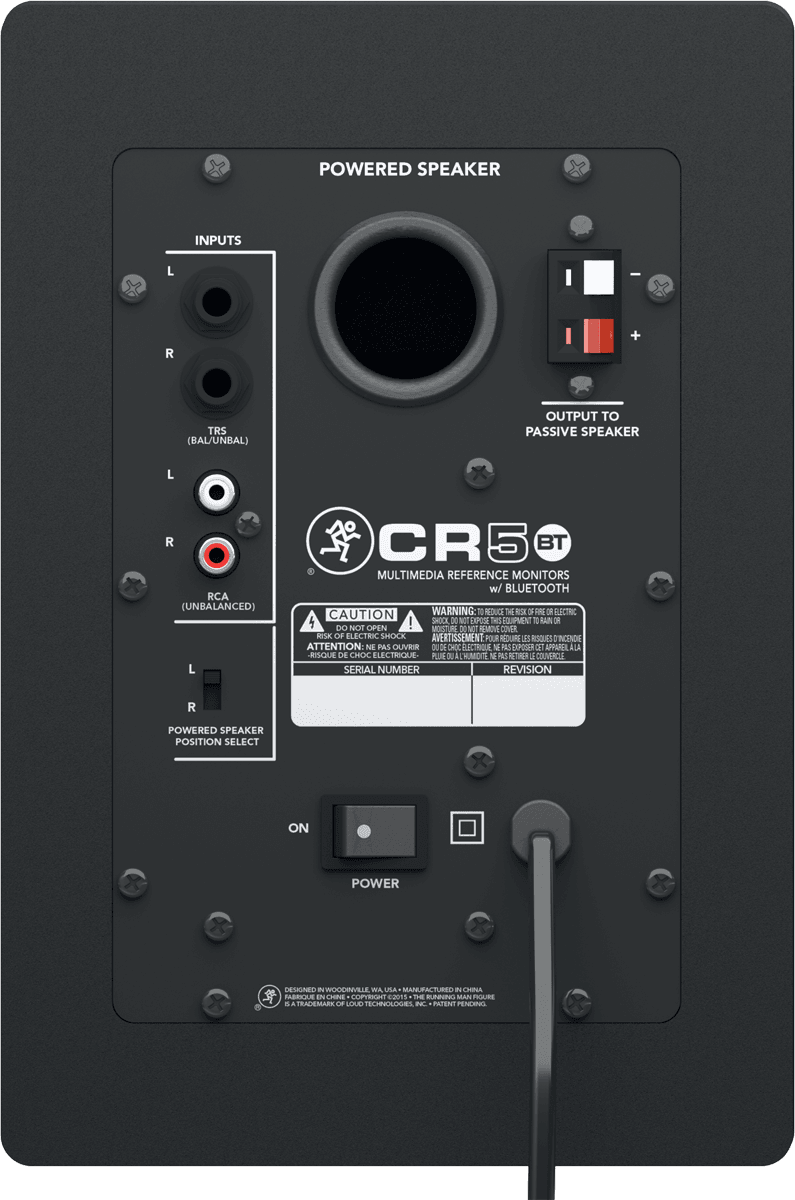 Mackie Cr5bt - La Paire - Active studio monitor - Variation 4