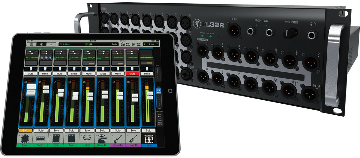 Mackie Dl32r Pour Ipad - Recorder in rack - Main picture