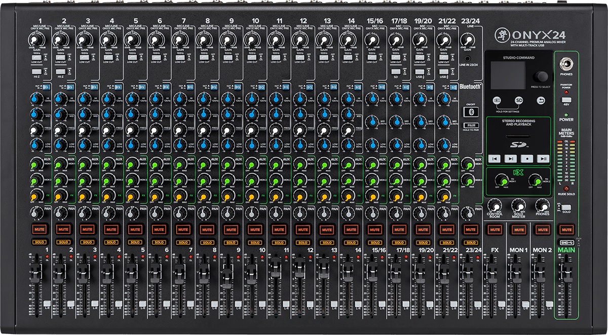 Mackie Onyx 24 - Analog mixing desk - Main picture