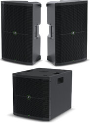 Complete pa system Mackie 2 x Thump 215  + Thump 115S